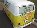 1966 Mellow Yellow Promo VW Bus Close-Up